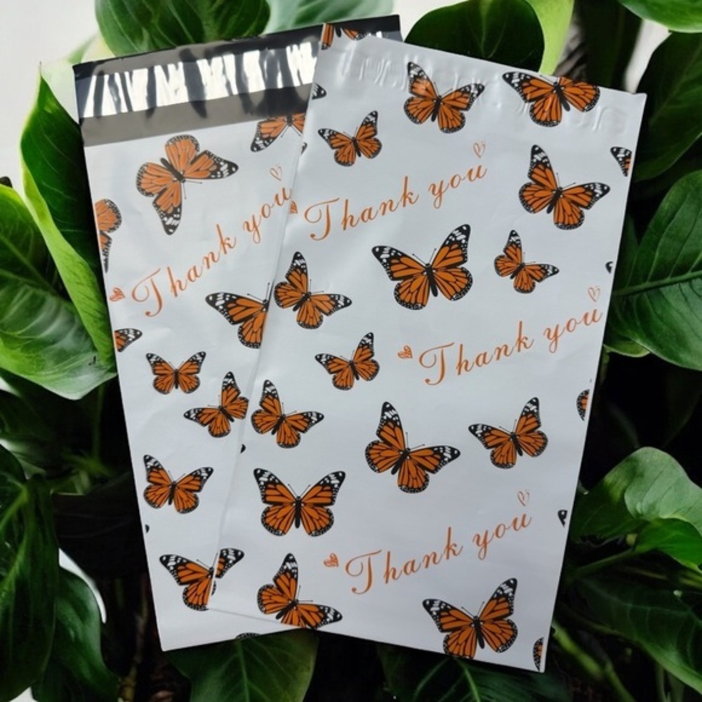 (10) 6x9 Thank you Poly Mailers